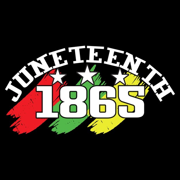 Trendy juneteenth t shirt design