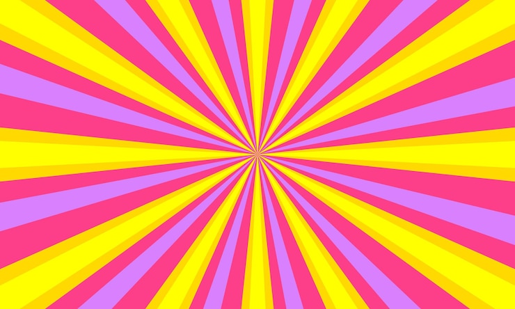 Vector trendy lege komische burst-achtergrond