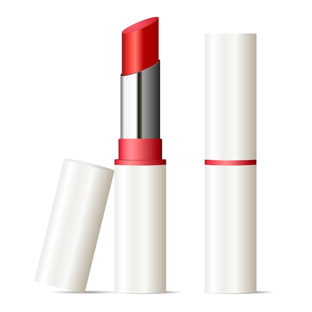 Trendy lipstick mock up set