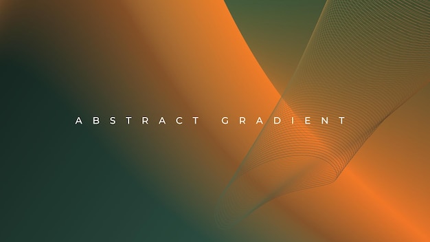 Trendy minimal abstract modern gradient background