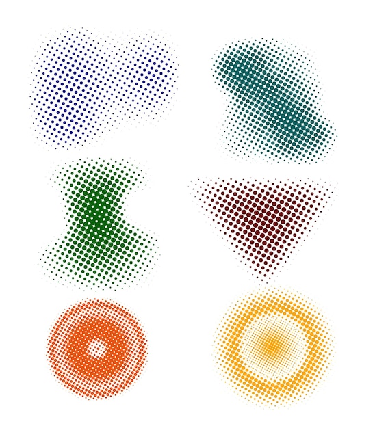 벡터 트렌디한 현대적 추상적인 배경 간단한 모양의 물체 그림 다채로운 기하학적 패턴