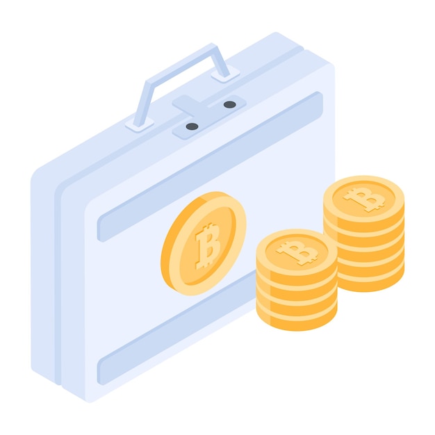 Trendy Pack of Money Fluctuations Isometric Icons