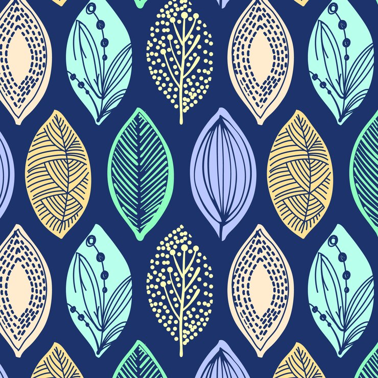 Trendy pattern design vector