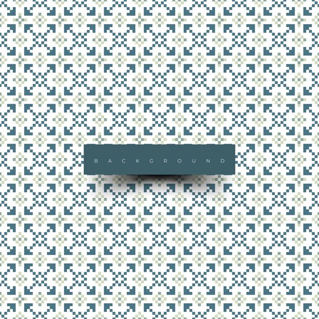 Trendy pattern with blue color