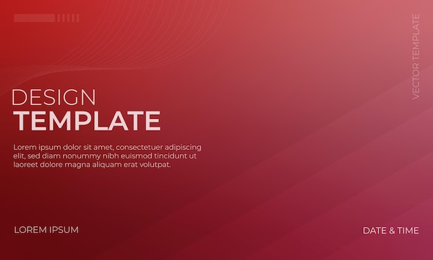 Trendy Red en Maroon Vector Gradient Grainy Texture