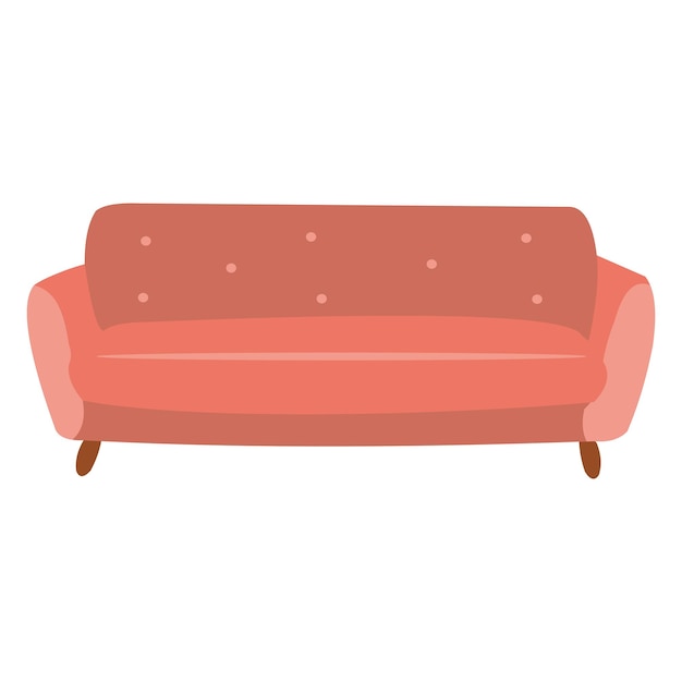 Trendy Sofa Chair Illustration