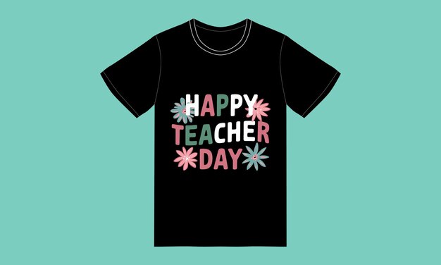 trendy teacher day typograqphy graphic tshirt designtrendy teacher day typograqphy graphic tshirt design