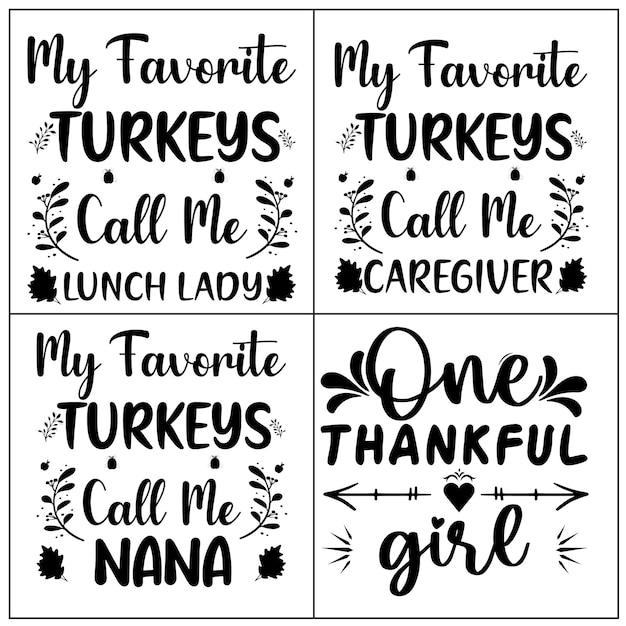 Vector trendy thanksgiving svg  t shirt  design