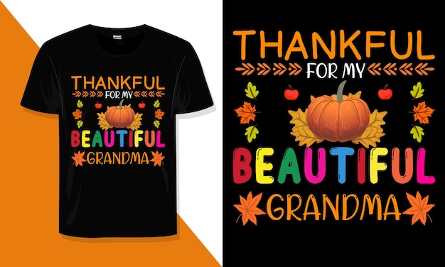 Trendy Thanksgiving t shirt Design