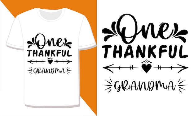 Trendy Thanksgiving-typografie & SVG-t-shirtontwerp