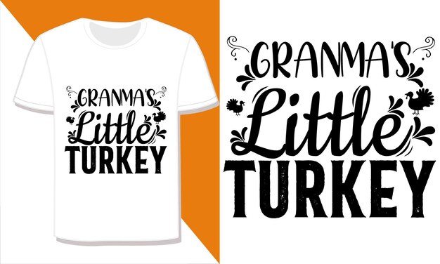 Trendy Thanksgiving typography &amp; SVG t shirt design