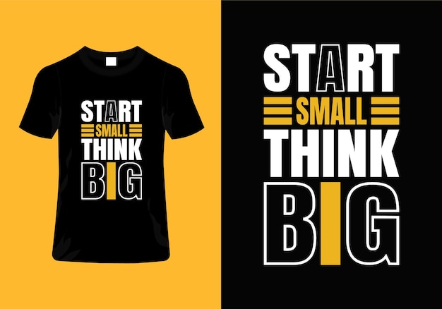 Trendy typografie motiverende citaten t-shirtontwerp