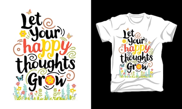 trendy typograqphy graphic tshirt design