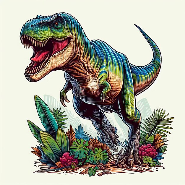 Vector trex dino png