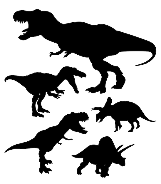 Sagoma animale rettile dinosauro trex