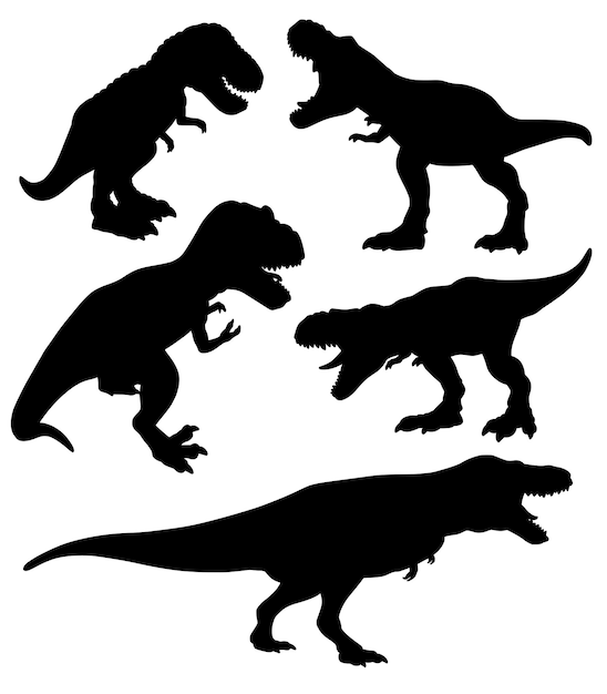 Sagoma animale rettile dinosauro trex