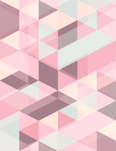 Triangle abstract geometric pattern with polygon background and modern style