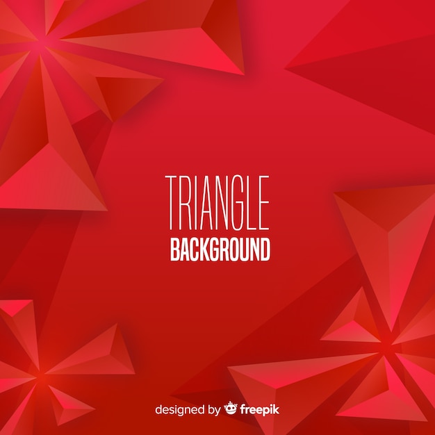 Vector triangle background