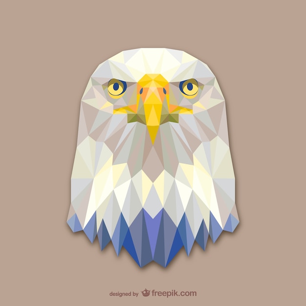 Triangle eagle design