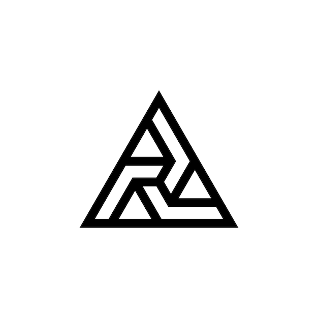 Triangle geometric logo