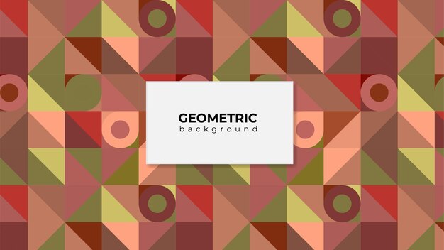 Vettore sfondo del modello geometrico del triangolo