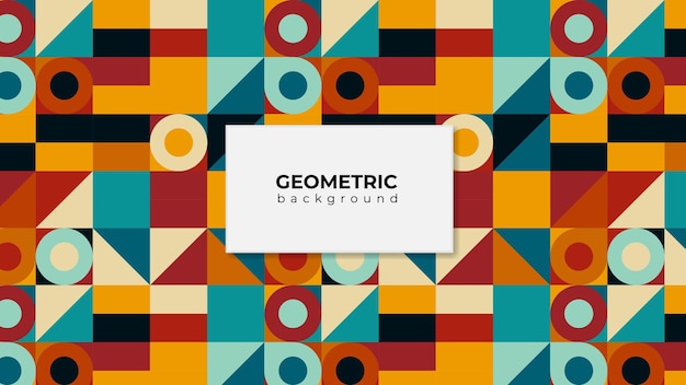 Sfondo del modello geometrico del triangolo