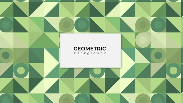 Vector triangle geometric pattern background