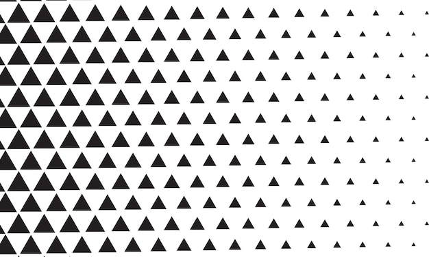 Triangle Halftone Fade