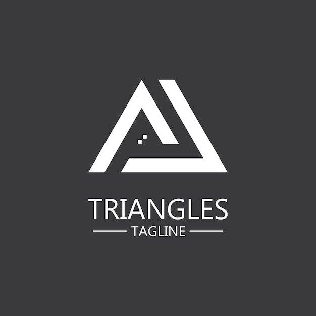 Triangle icon design