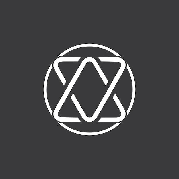 Vector triangle icon design