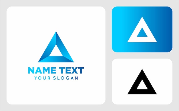 Triangle logo ontwerp