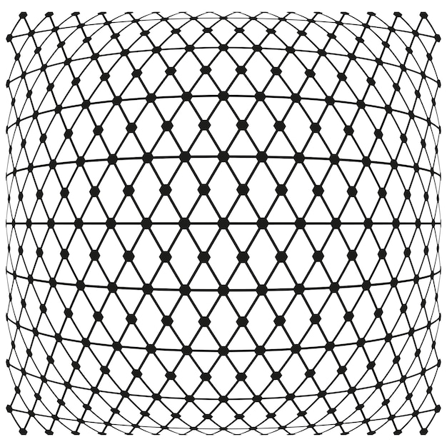 Triangle mesh pattern Geometric lattice design Angular grid texture Vector triangular structure