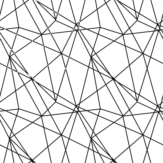 Mosaico triangolare di linee sottili senza cuciture per tessuti di carta da imballaggio