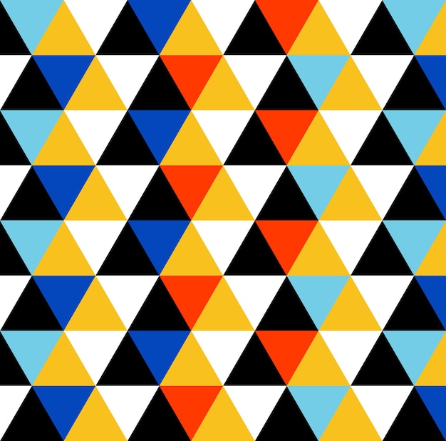 triangle pattern. geometric simple background. creative and elegant style illustration