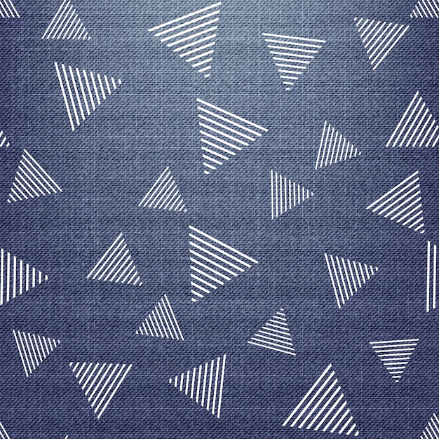 Треугольник на ткани. Абстрактный геометрический фон, векторные иллюстрации. Креативный и роскошный стиль имиджа