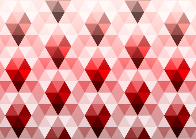 Vector triangle polygon seamless pattern