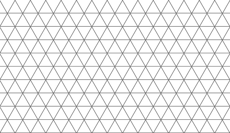 Vector triangle seamless geometric pattern abstract creative low poly clean flat background vector