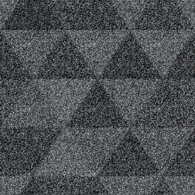 Vector triangle seamless pattern with noise effect vector eps 10