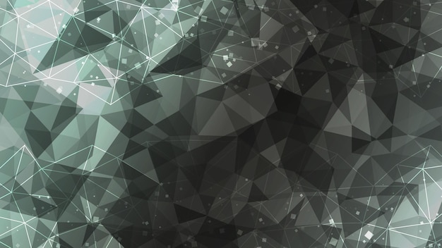 Triangle shapes background