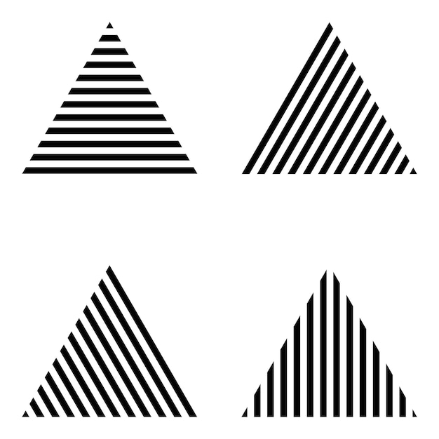 Triangle striped