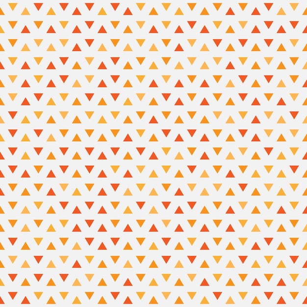 triangles seamless geometric pattern in wall and orange tones minimalistic wallpaper vector