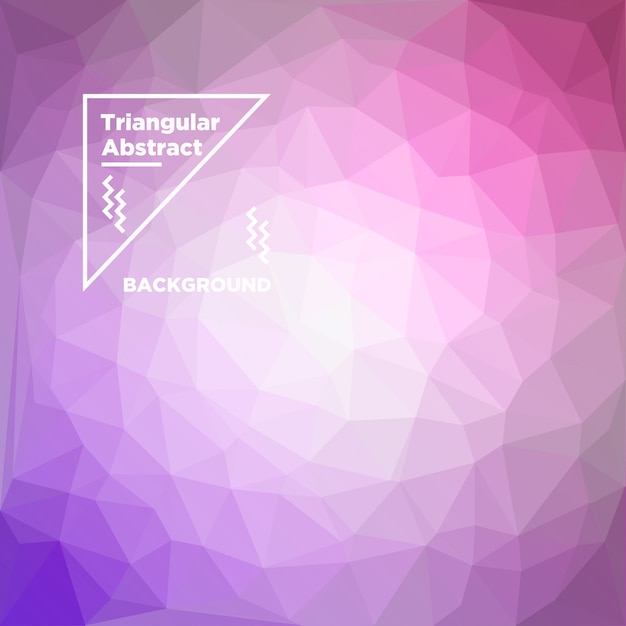 Triangular polygonal background