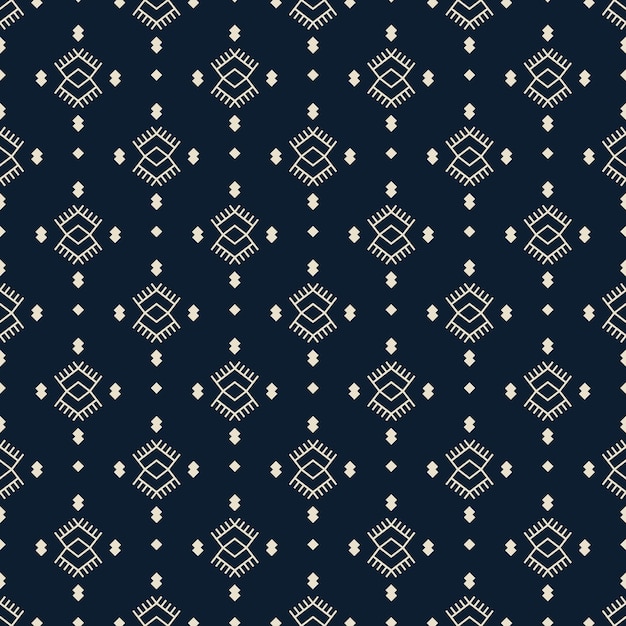 Tribal art ethnic seamless pattern