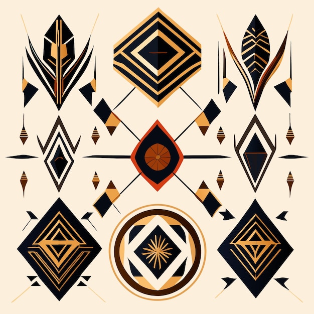 Tribal craftmanship revealed artstyle arrow collection in arrow unveiled