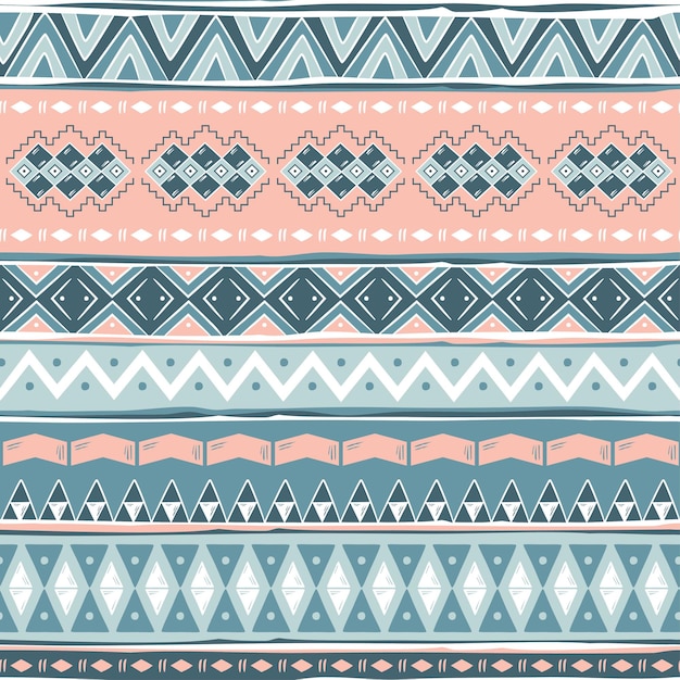 Tribal navajo seamless pattern. aztec geometric print. ethnic