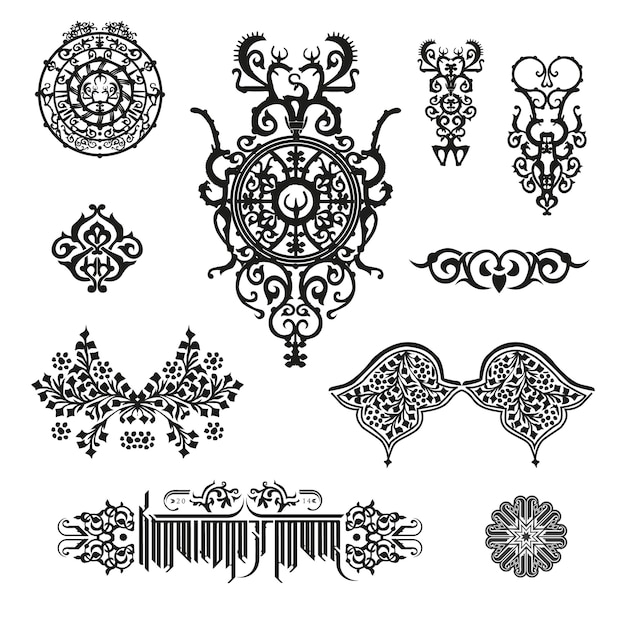 Tribal Ornaments