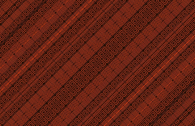Tribal seamless brown fabric pattern