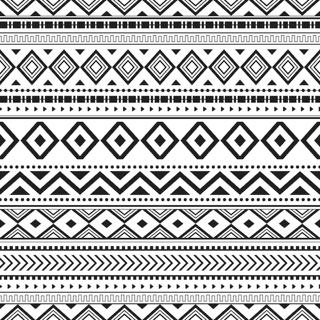 tribal seamless pattern geometric seamless