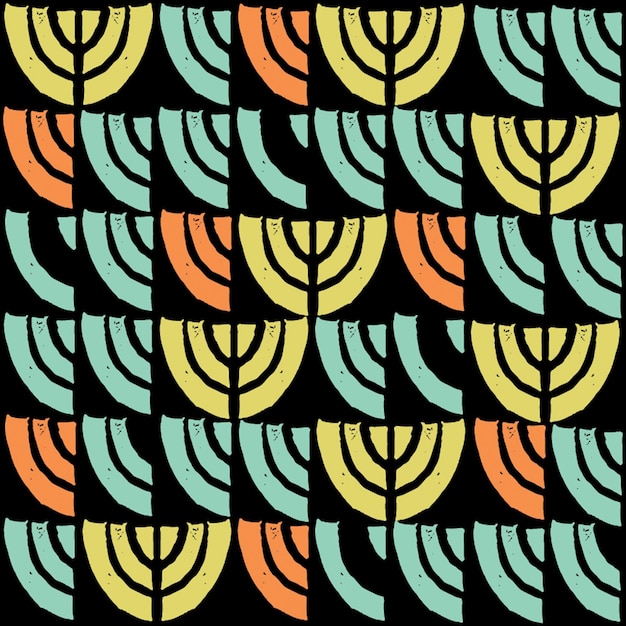 Vector tribal seamless pattern
