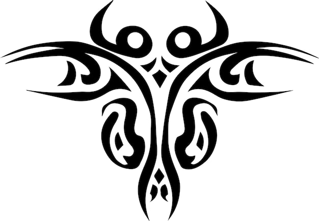 Tribal Tattoo design vector illustration 35